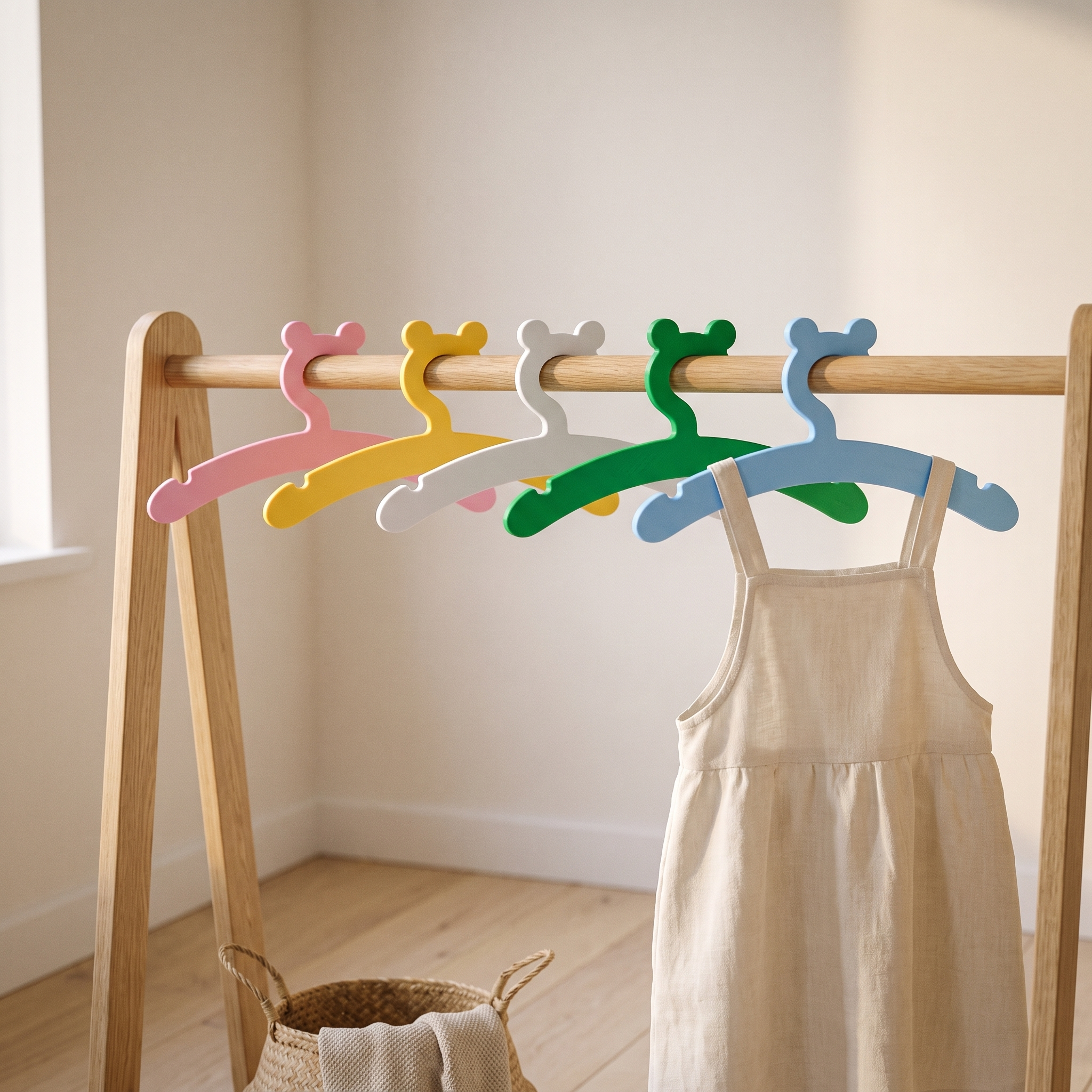Cabides Infantis — kit com 5