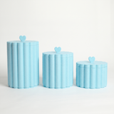 Kit Higiene Bebê — 3 potes com tampa