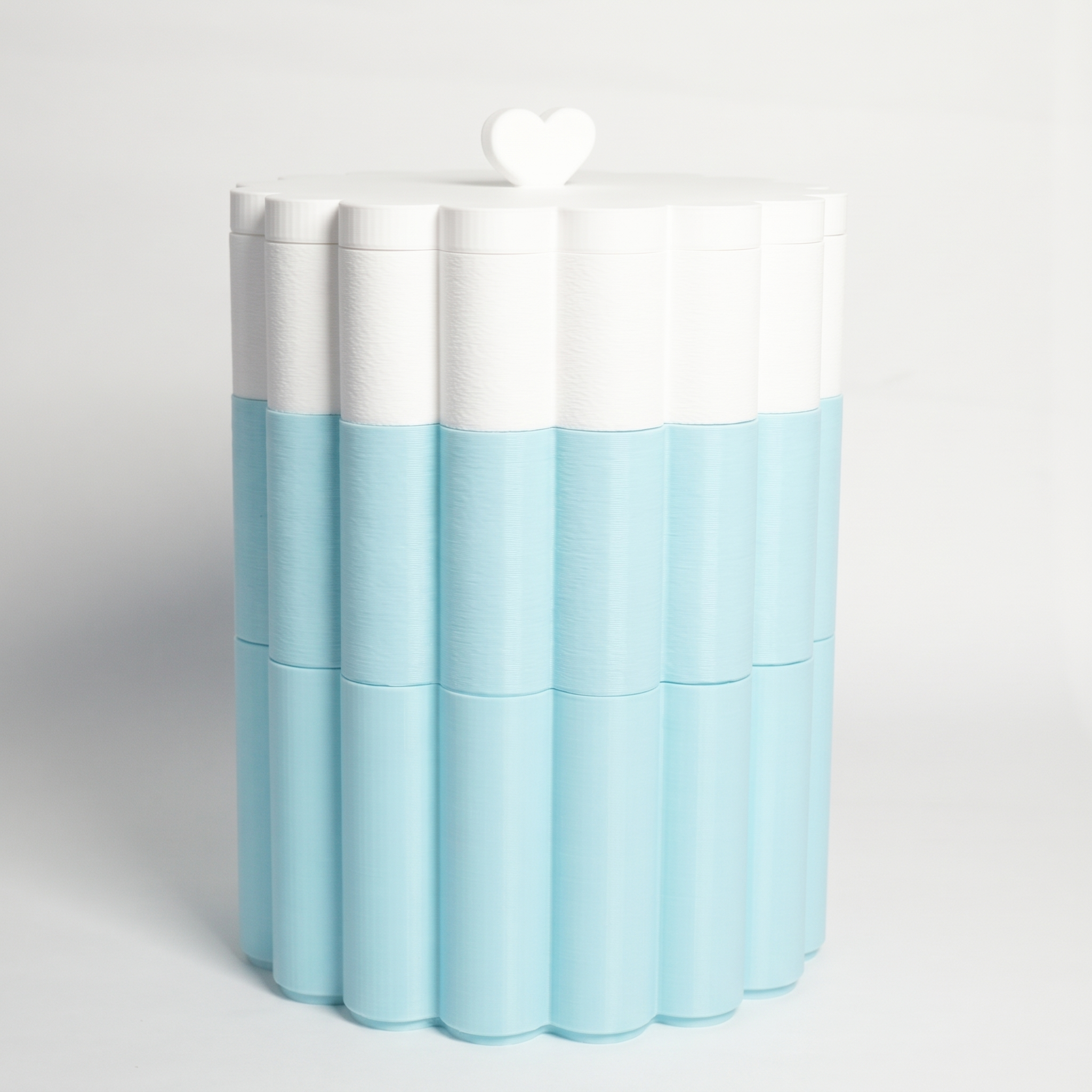 Organizador Modular — 3 potes empilháveis