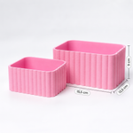 Organizador de fraldas com medidas de 15,5 × 12,5 × 9 cm