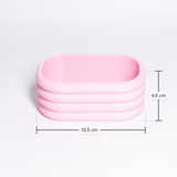 Kit Organizador Cores Variadas — 3 peças e bandeja