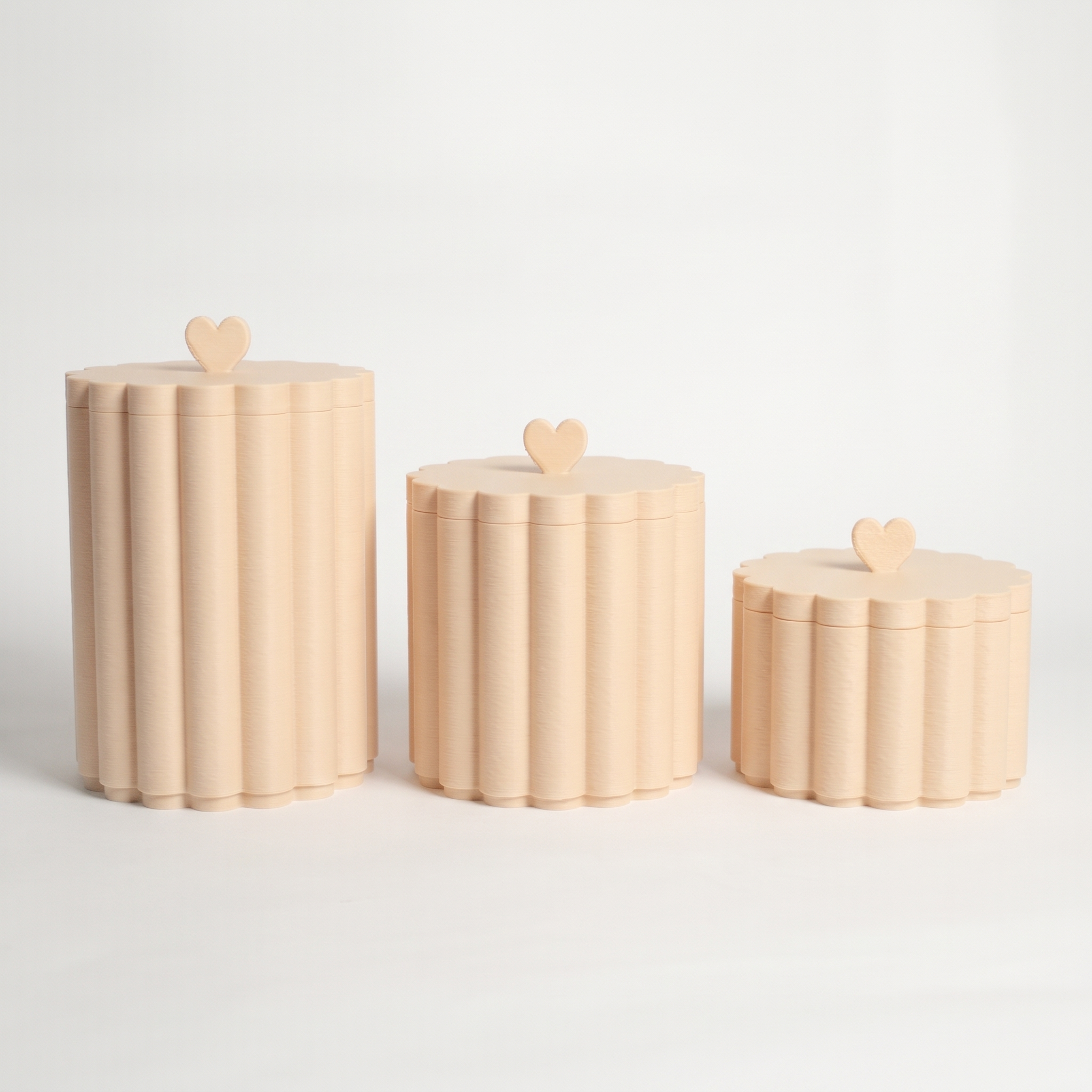 Kit Higiene Bebê — 3 potes com tampa