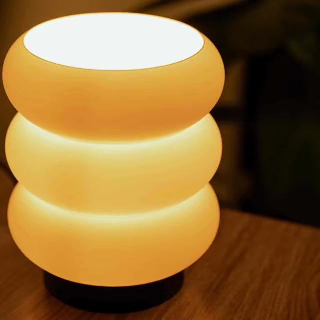 Luminária Elo impressão 3D — detalhe do abajur geométrico