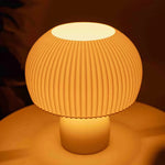 Luminária Âmbar decorativa — material sustentável, soquete E27