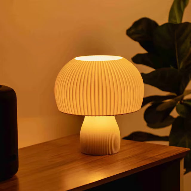 Luminária Âmbar Trekko — luminária decorativa sofisticada 3D
