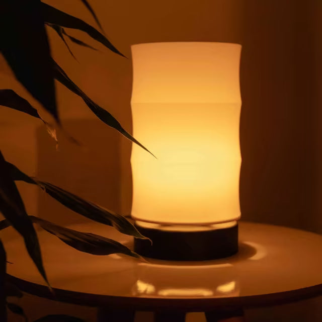 Luminária Bambu Trekko — luminária decorativa natural 3D