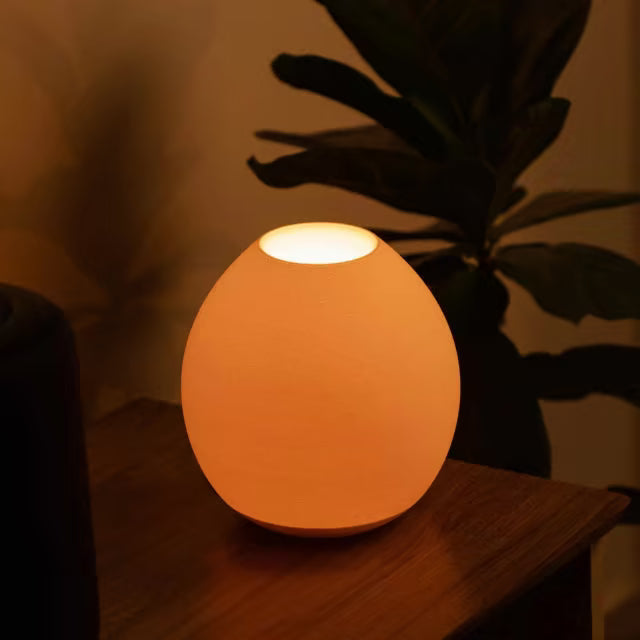 Luminária Azeitona Trekko — luminária decorativa arredondada 3D