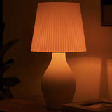 Luminária Íris decorativa — material sustentável, soquete E27