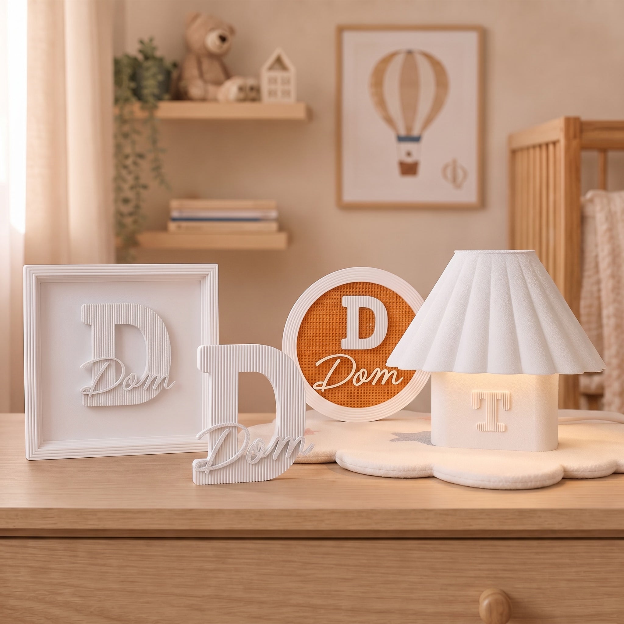 Kit Primeiros encantos com a Luminária Acalanto