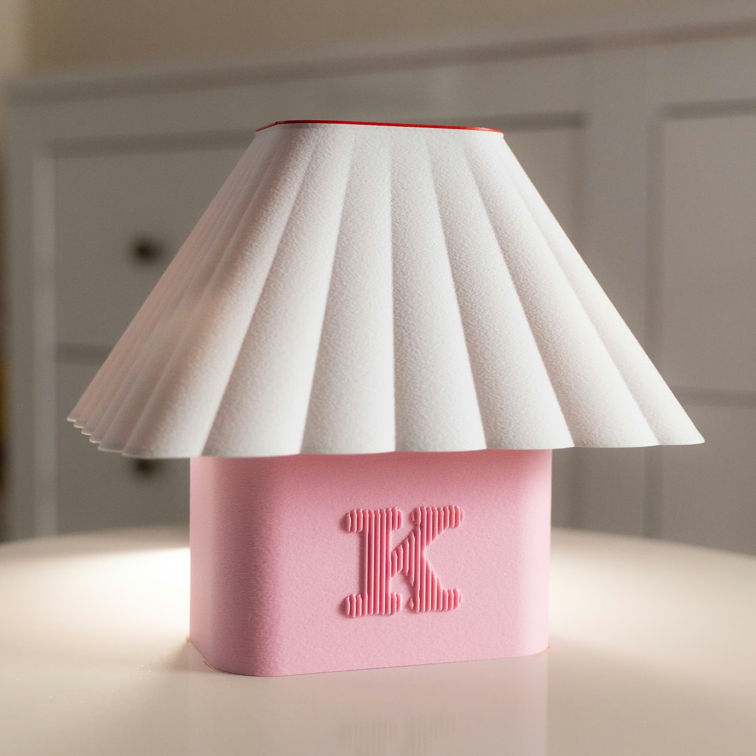 Luminária Acalanto — design exclusivo em impressão 3D para o quartinho do bebê | Trekko