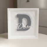 Quadro Monograma Personalizado