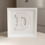 Quadro Monograma Personalizado