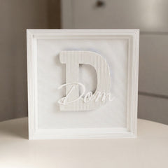 Quadro Monograma Personalizado