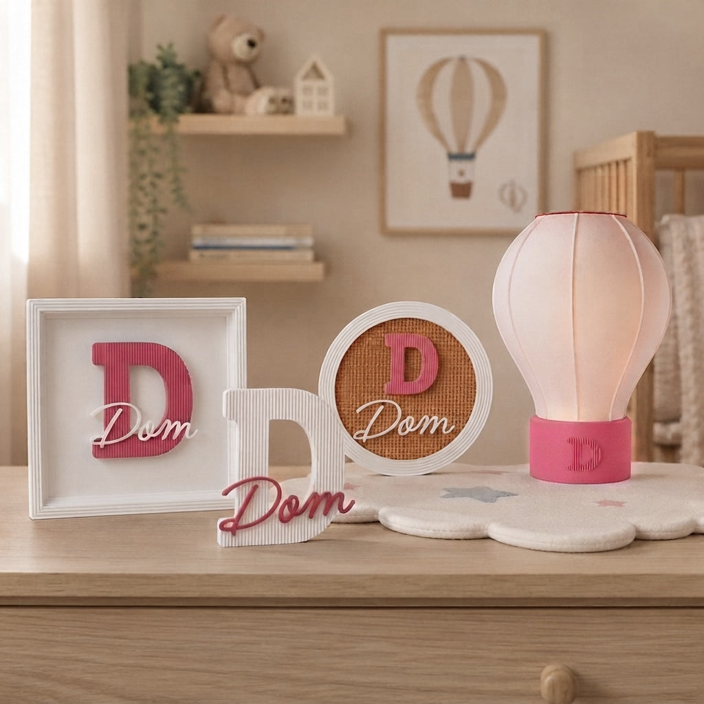 Kit Primeiros encantos com a Luminária Balão